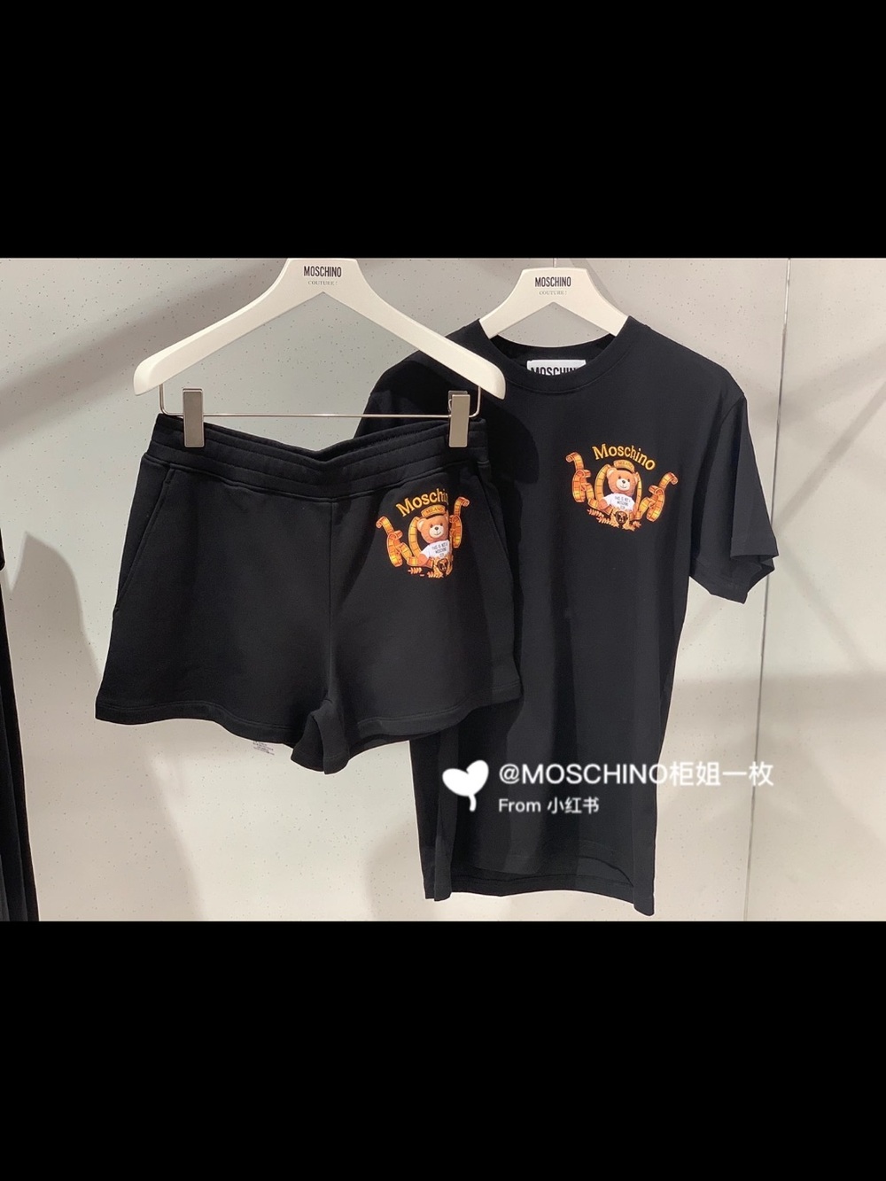 Vintage Moschino Couture Teddy Bear Graphic Tee | Y2K Streetwear